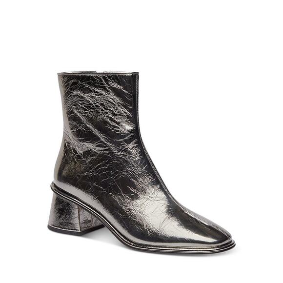 Coach Women's Gigi Crinkle Booties Anthracite - 9 - Picture 1 of 5